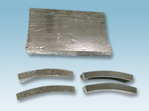 纳米绝热材料—覆铝箔弧形板